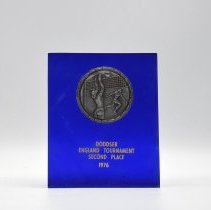 Plaque-DoDDSEUR England Tournament Basketball 2nd place, 1977