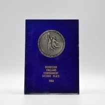 Plaque-DoDDSEUR England Tournament Basketball 2nd place, 1980
