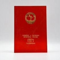 Norbert J. DeYoung Memorial Award-Class B Champions-Wrestling-1974