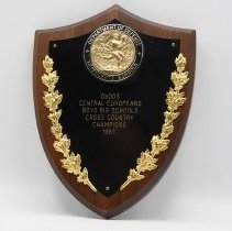 DoDDS-Central Europeans Boys Big Schools Cross Country Champions 1987