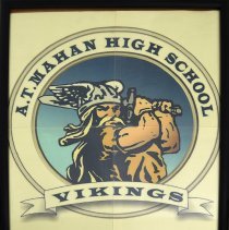 A. T. Mahan High School Vikings Poster
