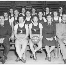 8000th WAC Detachment Basketball Team Photo 1947