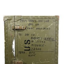 Military Issued Foot Locker