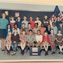 Brindisi American Elementary School. Class Photo. 1967-1968.