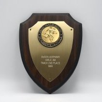 Plaque-DoDDS-Germany Girls AA Track 2nd Place 1989