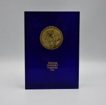 DoDDSEUR Conference Champions 1980 Soccer Blue with gold