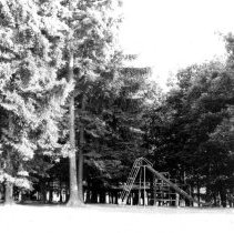 1976 Neubruecke Germany Post, Back Playground