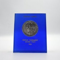 Overseas Schools Benelux Tournament Second Place 1980. Volleyball.