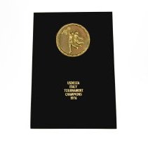USDESEA Italy Tournament Champions. 1976. Black with Gold emblem