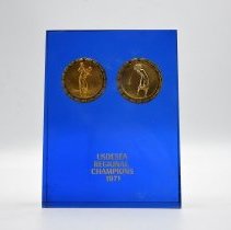 USDESEA Regional Champions. 1971 Blue with Gold emblem