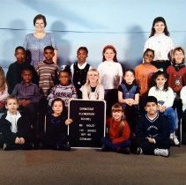 5x7" Color photo. Class photo. Darmstadt Elementary School. 1997-98
Ms. Higley. 1st Grade