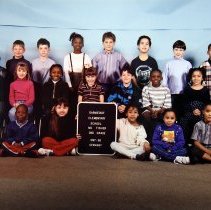 5x7" Color photo. Class photo. Darmstadt Elementary School. 1997-98
Ms. Fisher. 2nd Grade