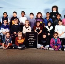 5x7" Color photo. Class photo. Darmstadt Elementary School. 1997-98
Frau Schneider. 2nd Grade
