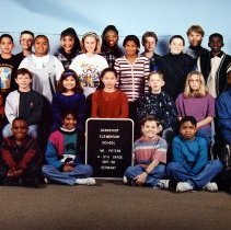 5x7" Color photo. Class photo. Darmstadt Elementary School. 1997-98
Ms. Peters. 4-5th Grade
