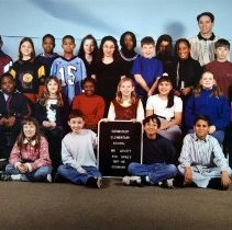 5x7" Color photo. Class photo. Darmstadt Elementary School. 1997-98
1997-98. Mr. Lovett. 5th Grade