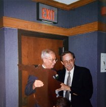 Dr. Ellinger and Bill Ryskamp