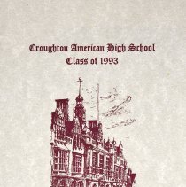 Croughton American HIgh School Commencement Exercises Program. 1993.