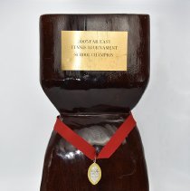 Trophy. 2005 Far East Teams Tournament. School Champions. Large Latte Structure.