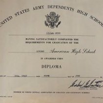 Livorno High School Diploma, Liliana Stitt