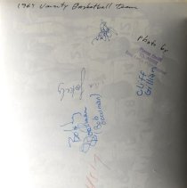 Black and White. 1969 and 1970 Basketball team pictures.