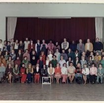 Faculty and Staff Photo. Mannheim American Elementary School. 1977