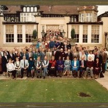 DoDDS Atlantic Region Principals' Conference. October 1989. Chesford Grange, England. Set in frame matting.