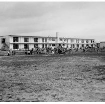 School Building. Makiminato Elementary