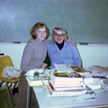 Alexis Kadilis '84 And Signora Woods 1983