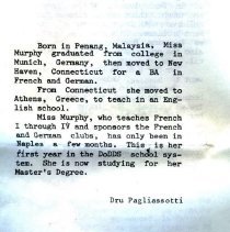 Ms Murphy Nahs Naples 1983