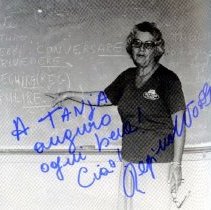 Signora Regina Albarella Woods 1981 Yearbook Photo