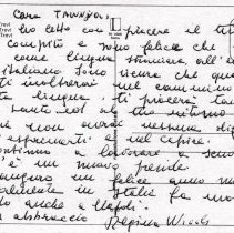 Signora Regina Woods Postcard