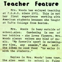 Cat's Track Signora Regina Woods