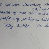 Official Photographs of Wurtsmith School at Clark Air Force Base, Philippin