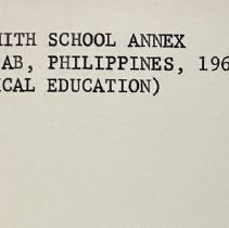 Official Photographs of Wurtsmith School at Clark Air Force Base, Philippin