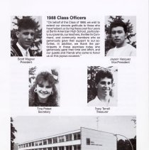 Berlin American High School. Farewell Booklet. 1988.