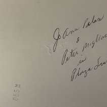 Black and White. Photographs from the production of Neil Simon's Plaza Suit