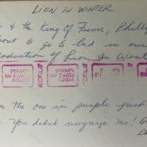 Color. Performance photographs from A Lion in Winter. Little Naples Theatre