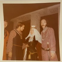 Color. Performance photographs from A Lion in Winter. Little Naples Theatre