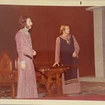 Color. Performance photographs from A Lion in Winter. Little Naples Theatre