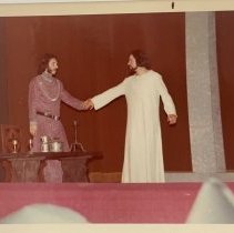 Color. Performance photographs from A Lion in Winter. Little Naples Theatre