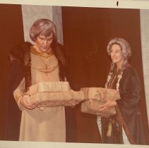 Color. Performance photographs from A Lion in Winter. Little Naples Theatre