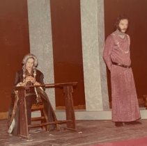 Color. Performance photographs from A Lion in Winter. Little Naples Theatre