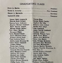 Commencement Exercises. Forest Sherman High School. Naples, Italy. (1968, 1