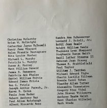 Commencement Exercises. Forest Sherman High School. Naples, Italy. (1968, 1