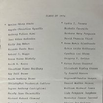 Commencement Exercises. Forest Sherman High School. Naples, Italy. (1968, 1