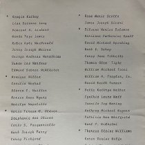 Commencement Exercises. Forest Sherman High School. Naples, Italy. (1968, 1