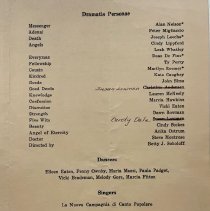 Material Related to the Presentation of "Everyman"