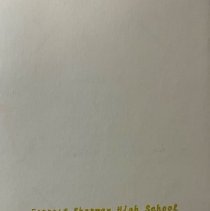 1975 Forrest Sherman Junior Senior Prom program and invitation