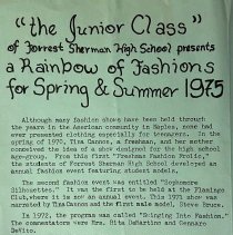 Coin Vomero Acrobaleno Primavera Estate 1975 Fashion Shows April 15, 1975