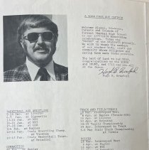 Homecoming Program. Naples High School. 1977